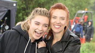 Black Widow: ON SET With Scarlett Johansson, Florence Pugh, David Harbour and More! (Exclusive)