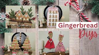 Gingerbread DIYs, you'll want to recreate!