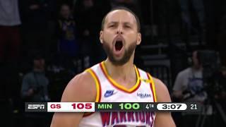 Final 3:07 CRAZY ENDING!  Timberwolves vs Warriors | January 15, 2025