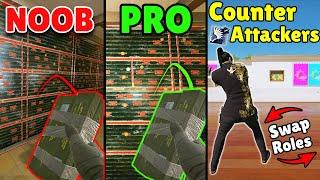 NEW *400 IQ* Hard Breach Counter! | Attacker & Defender Role Swap in PRO MATCH! - Rainbow Six Siege