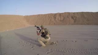 Combined Shooting Training in Iraq - Glock 19 & AKM - Romulus Mihu - Train I Assist I Consult