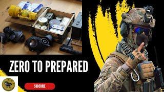 How to start prepping. Go from ZERO To prepared. #prepping #shtf #prepper #foodstorage #food