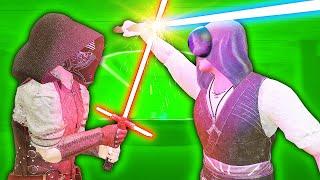 MULTIPLAYER STAR WARS LIGHTSABER DUELS - Blade and Sorcery VR Mods (U8 Gameplay)