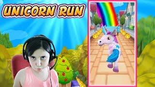 Unicorn Runner 3D App Gameplay