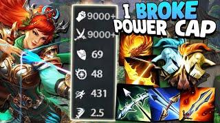 I BROKE POWER CAP WHILE ONLY BUILD ATTACK SPEED - Smite Ranked 1v1 Duel