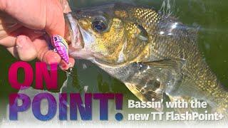 Fishing the TT FlashPoint+ Tail Spinner for Impoundment Bass - How to Fish Tail Spinners