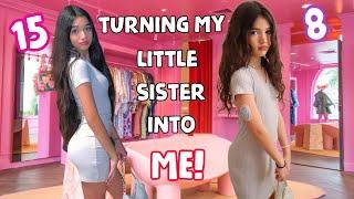 TURNING MY LITTLE SISTER INTO ME! JASMINE AND BELLA