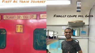 Yoga express first class coupe journey || Ahmedabad to Yog Nagari Rishikesh ||