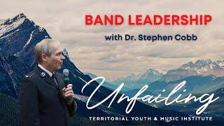 Stephen Cobb Band Leadership Masterclass