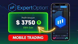 Expert Option MOBILE Trading Strategy | How to Trade on Expert Option Mobile