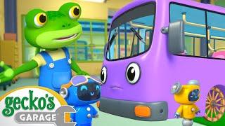 Bobby The Bus Has New Wheels! | Gecko's Garage | Trucks For Children | Cartoons For Kids