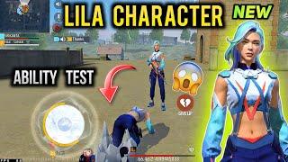 Lila Character Ability Test | Free Fire New Character Lila Gameplay & Skill