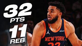 Karl-Anthony Towns' SHINES BRIGHT at MSG! | November 8, 2024