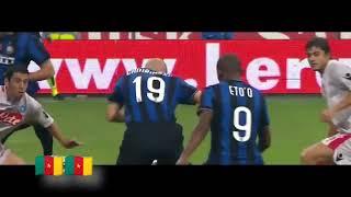 Triplé de Samuel Eto'o en première mi-temps avec l'inter de Milan. Flashback