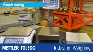 Scales for Quality Control and Piece Counting - Product Video