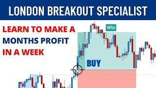 The BEST London Breakout Strategy in Forex Trading | Maximum Profits in 2021 | 2 of 2