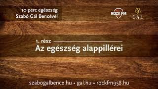 Az egészség alappillérei - Beszélgetés Szabó Gál Bencével