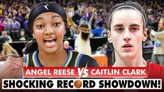 Stats EXPOSED! Angel Reese vs Caitlin Clark's Record Duel