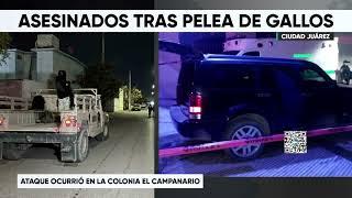 Padre e hijo son asesinados tras pelea fueron