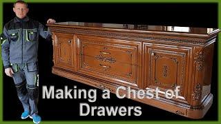 Chest of drawers | How to Build. Комод из дерева!