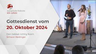 Gottesdienst der EF Köln // 20.10.24