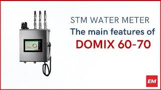 The main features of water meter DOMIX 60-70