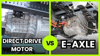 EV Truck Drive System - Direct Motor VS E-Axle, Comparison and Explanation #ev #truck #emobility