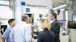 TRUMPF Messen: Impressionen 1. TecDay für Maschinen- und Anlagenbauer