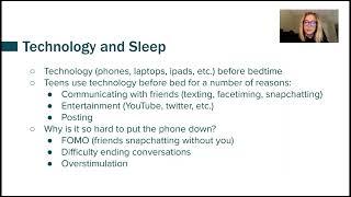 The effects of screentime on sleep