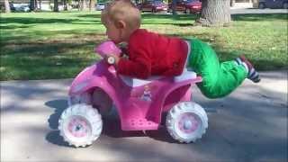 Baby on Mini Motobike