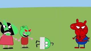 peppa change spiderpig | funny peppa | PEPPA PIG PARODY CLUB