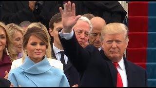 Trump Arrives at Presidential Inauguration