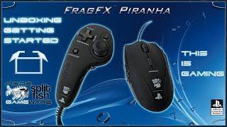 UNBOXING THE NEW FRAGFX PIRANHA PS4 [ENGLISH] - SPLITFISH GAMEWARE