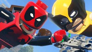 LEGO Deadpool und Wolverine in Zwischensequenzen von LEGO Marvel Super Heroes