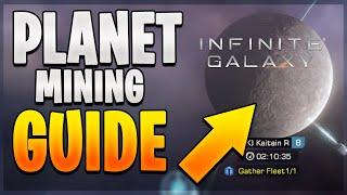 Ultimate Planet Mining Guide [ How to Get Millions of Resources in a Day in Infinite Galaxy ]