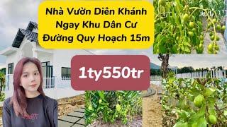 Nhà Vườn Diên Khánh Cách Nha Trang 11km Có Sẳn Cây Ăn Trái | Mỹ Hiền BĐS Khánh Hoà