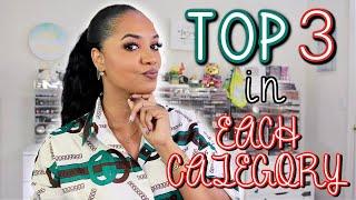 TOP 3 Favorites In EVERY MAKEUP Category | The Fancy Face | Tina