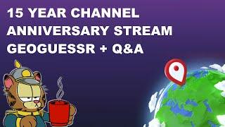 15 Year Channel Anniversary Geoguessr & Q&A