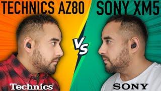 The Ultimate Showdown: TECHNICS AZ80 vs SONY WF-1000XM5