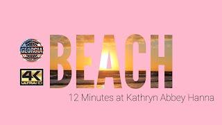 12 Minutes of Beach at Kathryn Abbey Hanna Park Florida ~ 4K UHD