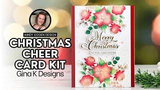 GINA K DESIGNS Christmas Cheer Card Kit