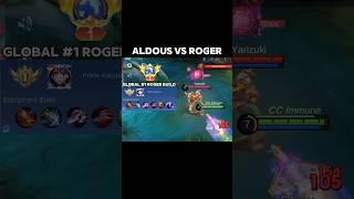 ALDOUS VS TOP 1 GLOBAL ROGER WHO WILL WIN? #aljuicetv #aldous #mlbb