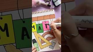 Stunning Front Page Idea | Math ️ #shorts #frontpage #nhuandao