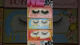 3D Faux Mink Lash Haul #Dollartree #Dollartreehaul #3Dminklashes #ionilashes