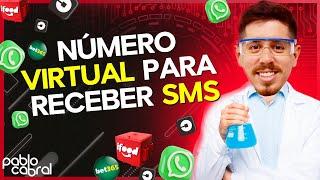 NÚMERO VIRTUAL PARA RECEBER SMS (TODOS OS APLICATIVOS) SMS NÚMERO VIRTUAL