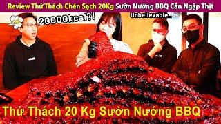 Thử Thách Ăn Sạch 20 Kg Sườn Nướng BBQ Thơm Phức Cắn Ngập Thịt | Review Giải Trí Đời Sống