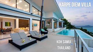 Karpe Diem Villa | 4 Bedroom Sea View Villa | Koh Samui | Thailand