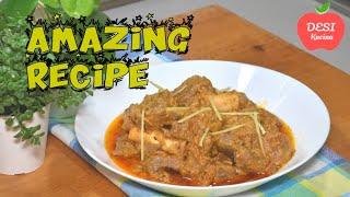 Zafrani Mutton Korma - how to make Zafrani Mutton Korma - by DESI KUCINA