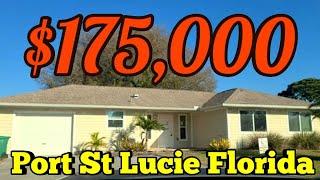 $175,000 Port St Lucie Florida | SINGLE FAMILY HOUSE FOR SALE