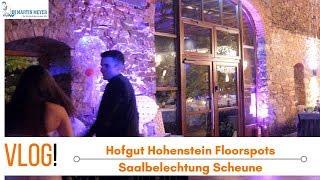 Hofgut Hohenstein Saalbeleuchtung ️| Scheune | DJ Lautertal im Odenwald